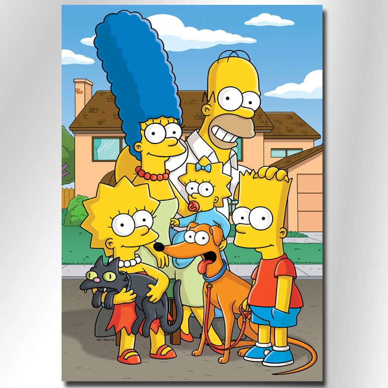 Full Round/square Drill 5D DIY Diamond Painting Embroidery Cross Stitch Rhinestone Cartoon Simpsons Home Decor gifts
Full Round/square Drill 5D DIY Diamond Painting Embroidery Cross Stitch Rhinestone Cartoon Simpsons Home Decor gifts