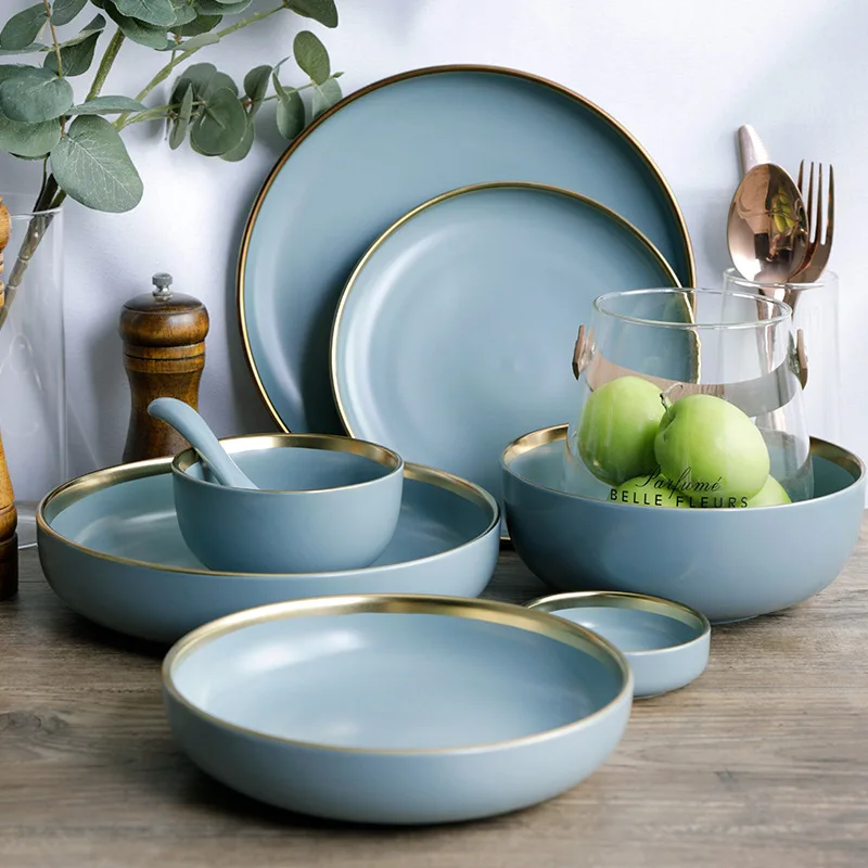 Ceramic Dinner Dish Plate Rice Salad Noodles Soup Plates Dinnerware Sets Home Tableware Breakfast Steak Dessert Cake Tray plate
Ceramic Dinner Dish Plate Rice Salad Noodles Soup Plates Dinnerware Sets Home Tableware Breakfast Steak Dessert Cake Tray plate