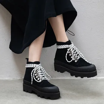 YMECHIC 2019 Autumn Cow Suede Canvas Sneakers Women Platform Chunky Heels Shoes Lace Up Western Ankle Military Combat Boots Lady
YMECHIC 2019 Autumn Cow Suede Canvas Sneakers Women Platform Chunky Heels Shoes Lace Up Western Ankle Military Combat Boots Lady