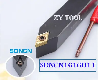 SDNCN1616H11 16*16mm Metal Lathe Cutting Tools Lathe Machine CNC Turning Tools External Turning Tool Holder S-Type SDNCN
SDNCN1616H11 16*16mm Metal Lathe Cutting Tools Lathe Machine CNC Turning Tools External Turning Tool Holder S-Type SDNCN