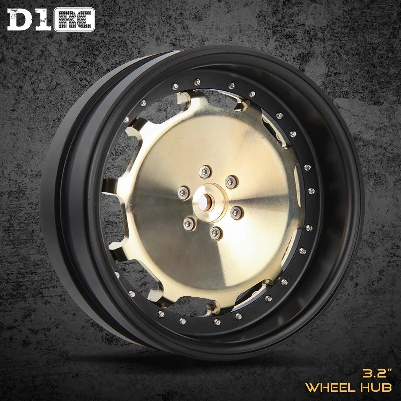 4pcs D1RC 3.2 Inch RC1:10 1:8 Simulation Crawler armor Beadlock Wheel Rim For RC Crawler Traxxas TRX-4 Axial SCX10 90046 TF2
4pcs D1RC 3.2 Inch RC1:10 1:8 Simulation Crawler armor Beadlock Wheel Rim For RC Crawler Traxxas TRX-4 Axial SCX10 90046 TF2