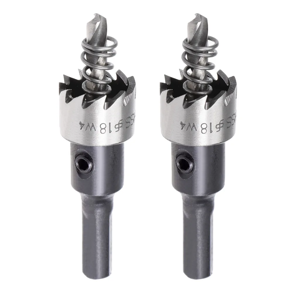 Uxcell High Quality 2pcs 18mm 35mm 23mm HSS Tip Tipped Stainless Steel Drill Bit Hole Saw Cutter for Installing Locks , Knobs
Uxcell High Quality 2pcs 18mm 35mm 23mm HSS Tip Tipped Stainless Steel Drill Bit Hole Saw Cutter for Installing Locks , Knobs