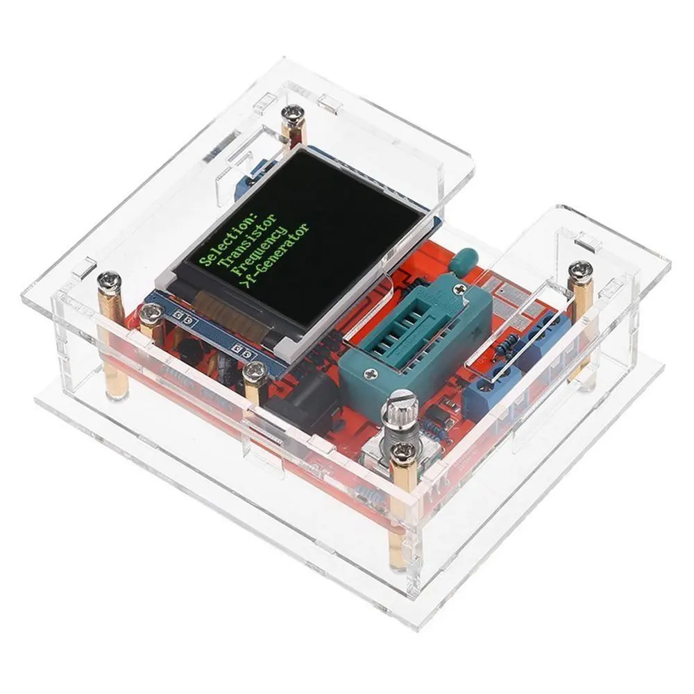 GM328 Transistor Tester Multi-use Digital Multimeters Diode Capacitance Voltage Probe Auto Ranging PWM Square Wave Signal Meter
GM328 Transistor Tester Multi-use Digital Multimeters Diode Capacitance Voltage Probe Auto Ranging PWM Square Wave Signal Meter