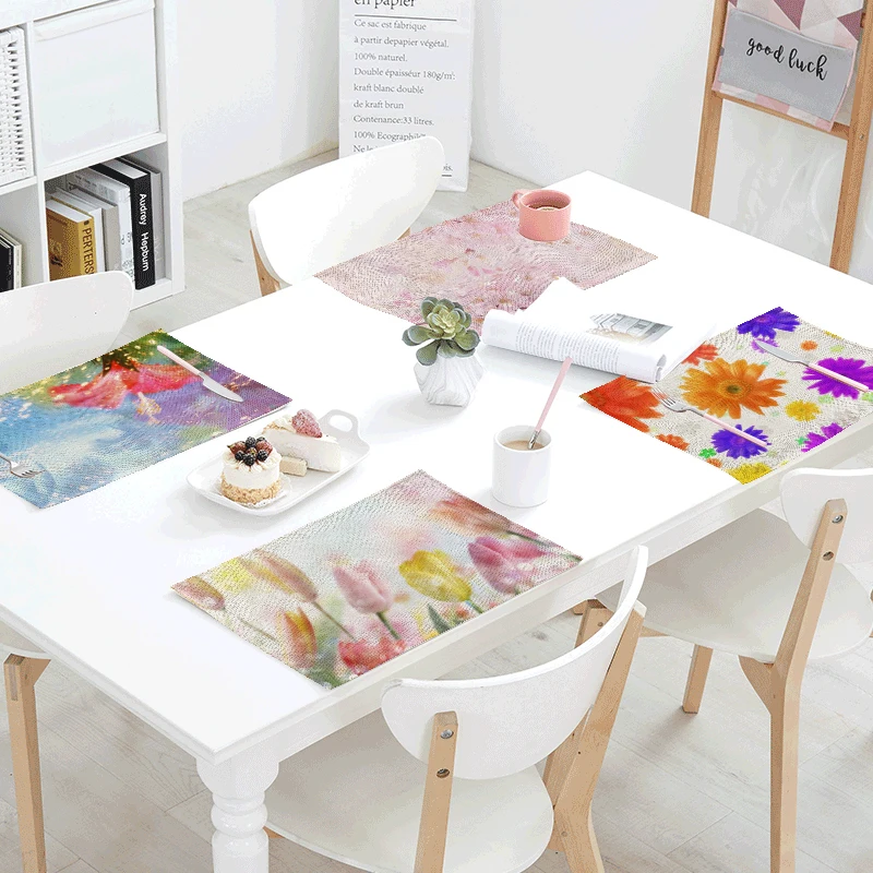 Popular Flower Beautiful Rose Printed Table Napkins Wedding Placemat Dining Tablecloth Decoration Coffee Western Restaurant Mats
Popular Flower Beautiful Rose Printed Table Napkins Wedding Placemat Dining Tablecloth Decoration Coffee Western Restaurant Mats