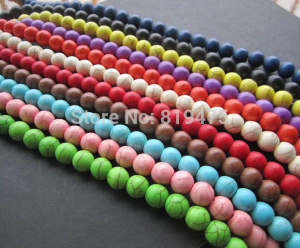 8mm Howlite Synthetic Stone Stone Round Loose Bead For Bracelet/ Necklace/ Jewelry Making
8mm Howlite Synthetic Stone Stone Round Loose Bead For Bracelet/ Necklace/ Jewelry Making