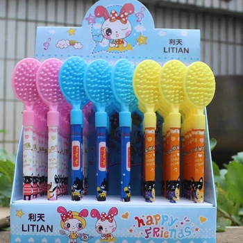 4 Pcs Multi-function Comb Mirror Ballpoint Pen Writing Pens Kawaii Animals Stationery Material Escolar Office School Supplies
4 Pcs Multi-function Comb Mirror Ballpoint Pen Writing Pens Kawaii Animals Stationery Material Escolar Office School Supplies
