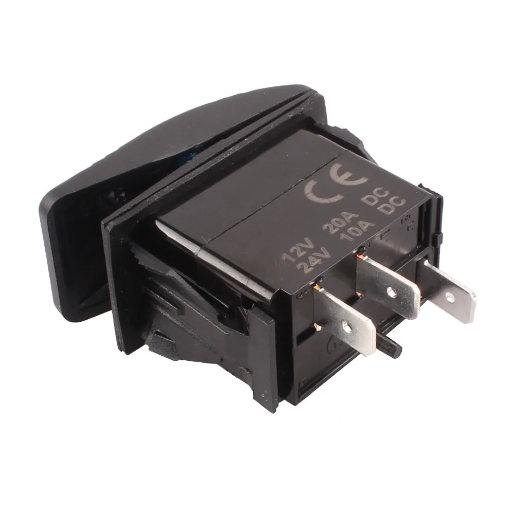 New DC 12V 20A / 24V 10A Car Boat Carling Rocker Switch LED Light Illuminated SPST ON-OFF Switch Waterproof Marine Vehicles
New DC 12V 20A / 24V 10A Car Boat Carling Rocker Switch LED Light Illuminated SPST ON-OFF Switch Waterproof Marine Vehicles