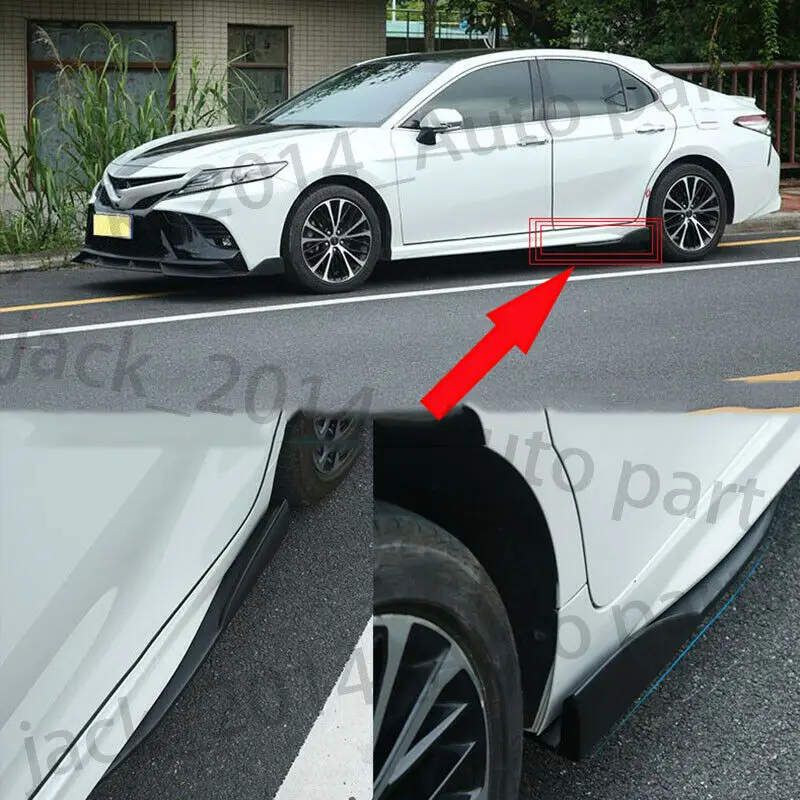Матовые черные боковые юбки 2 шт./компл. подходят для Toyota Camry SE XSE Sport 2018-2019
Матовые черные боковые юбки 2 шт./компл. подходят для Toyota Camry SE XSE Sport 2018-2019