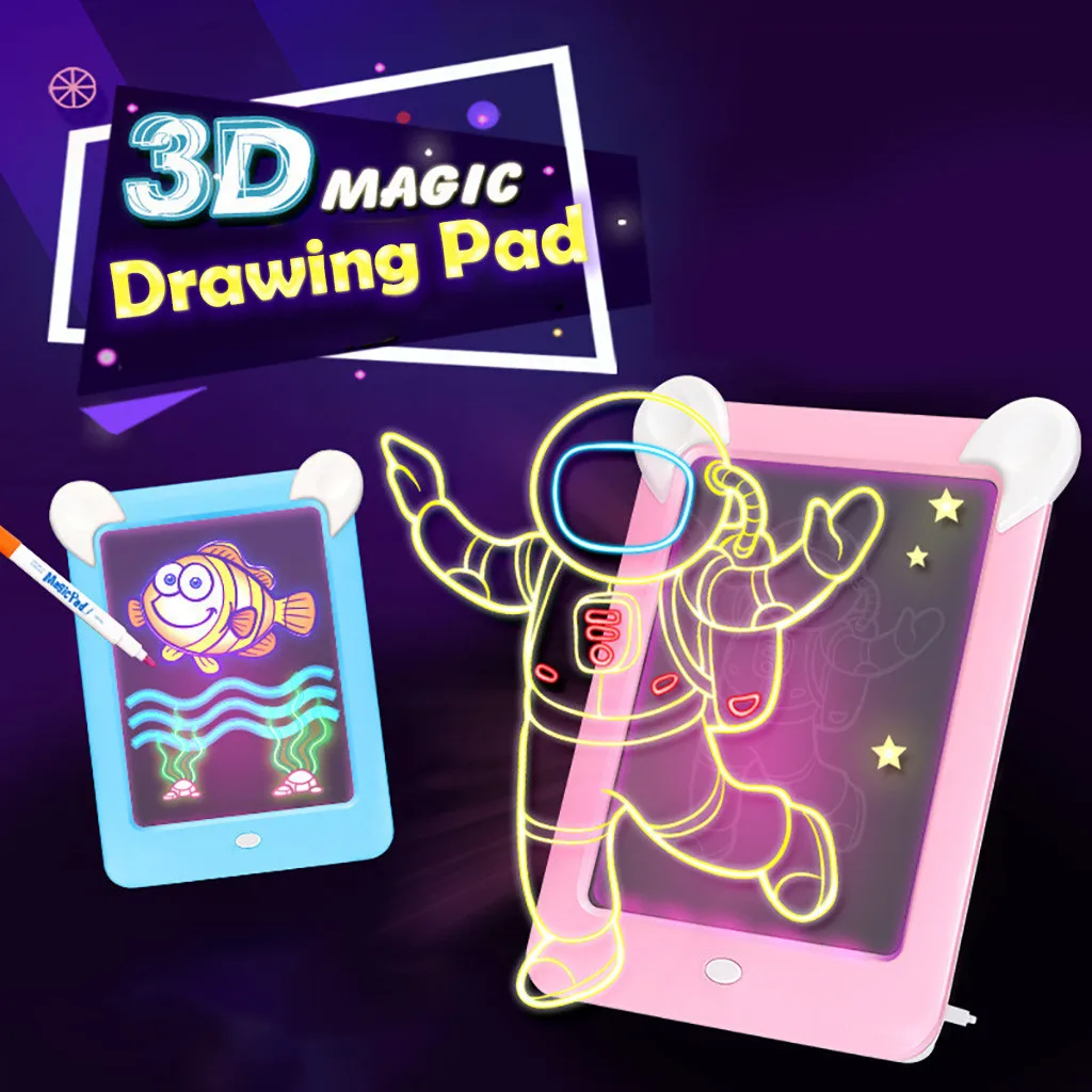 Draw with Light Discovery Kids Neon LED Glow Drawing Board with Translucent See Through Surface Juguetes Brinquedos Oyuncak
Draw with Light Discovery Kids Neon LED Glow Drawing Board with Translucent See Through Surface Juguetes Brinquedos Oyuncak