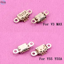 YuXi 1 stks Micro USB Connector Voor VIVO V3 Max Y55 Y55A Poort Opladen USB Jack Socket(China)