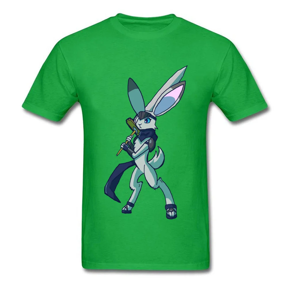 rabbit warrior thegunheart_green