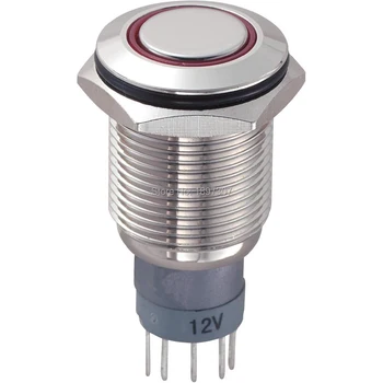 40 pieces 16mm Metal Electric Switch with 12V 6V 24V 230V Red Metal LED illuminated
40 pieces 16mm Metal Electric Switch with 12V 6V 24V 230V Red Metal LED illuminated