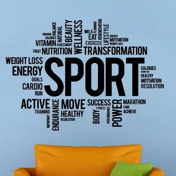 New arrival DIY Gym Sport Quotes Words Removable Fitness Center Wall Sticker Vinyl Wall Decal Stickers For Living Room 
New arrival DIY Gym Sport Quotes Words Removable Fitness Center Wall Sticker Vinyl Wall Decal Stickers For Living Room
