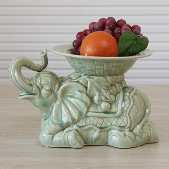 ceramic small fruit bowl Lucky elephant decorative candy dish of tea table european-style Nordic crafts furnishings
ceramic small fruit bowl Lucky elephant decorative candy dish of tea table european-style Nordic crafts furnishings