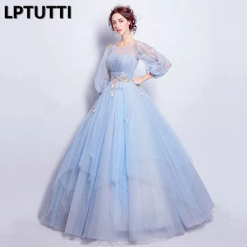 LPTUTTI Appliques Sequin Crystal New Vintage Princess Bridal Marriage Gown Bride Simple Party Events Long Luxury Wedding Dress
LPTUTTI Appliques Sequin Crystal New Vintage Princess Bridal Marriage Gown Bride Simple Party Events Long Luxury Wedding Dress