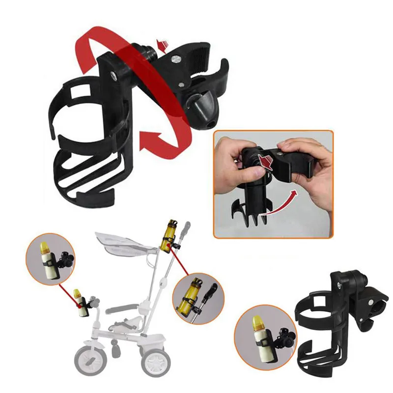Baby Infant Stroller Pushchair Drink Milk Bottle Cup Holder Stand Rack Rotating Adjustable Stroller Cart Accessory for kid
Baby Infant Stroller Pushchair Drink Milk Bottle Cup Holder Stand Rack Rotating Adjustable Stroller Cart Accessory for kid