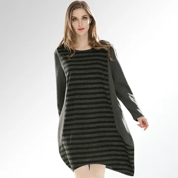 2018Spring Fashion Women Stripe patchwork simple lantern dress Cocoon dress bud dress female loose fit casual vestidos plus size
2018Spring Fashion Women Stripe patchwork simple lantern dress Cocoon dress bud dress female loose fit casual vestidos plus size
