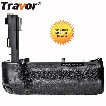 Travor Multi Power Vertical Battery Grip for Canon 6D Camera replacement BG-E13 work with LP-E6 battery or Six AA battery
Travor Multi Power Vertical Battery Grip for Canon 6D Camera replacement BG-E13 work with LP-E6 battery or Six AA battery