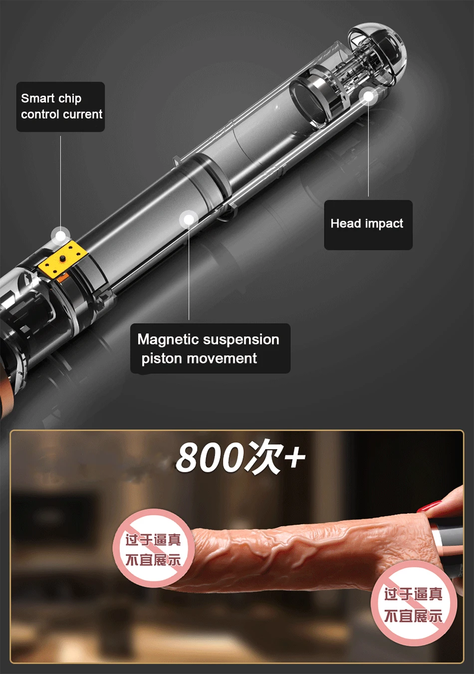 Автоматический Телескопический Фаллоимитатор