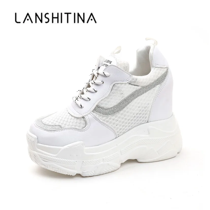 2019 Women High Platform Casual Shoes Height Increasing Sneakers 10CM Thick Sole Breathable Platform Woman Summer Mesh Shoes
2019 Women High Platform Casual Shoes Height Increasing Sneakers 10CM Thick Sole Breathable Platform Woman Summer Mesh Shoes