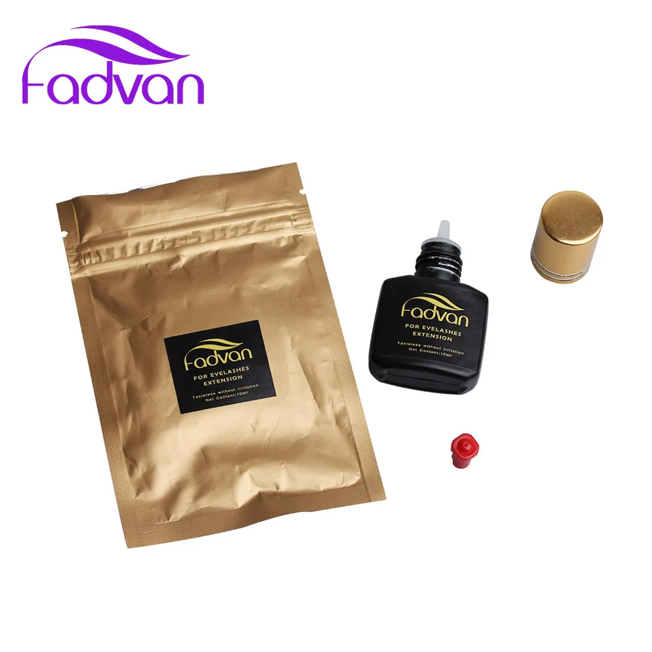 Fadvan Eyelash Glue 5ml/10ml Glue for Eyelash Extension 1-3 Seconds Fast Dry Professional Lashes Building
Fadvan Eyelash Glue 5ml/10ml Glue for Eyelash Extension 1-3 Seconds Fast Dry Professional Lashes Building