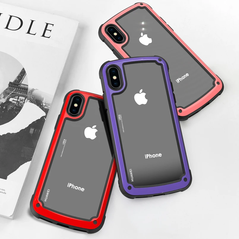 360 Degrees Full Shockproof Case For iPhone 6 6S 7 8 Plus Luxury Hard PC+TPU Case Cover For iPhone X XR XS Max Coque Capas
360 Degrees Full Shockproof Case For iPhone 6 6S 7 8 Plus Luxury Hard PC+TPU Case Cover For iPhone X XR XS Max Coque Capas