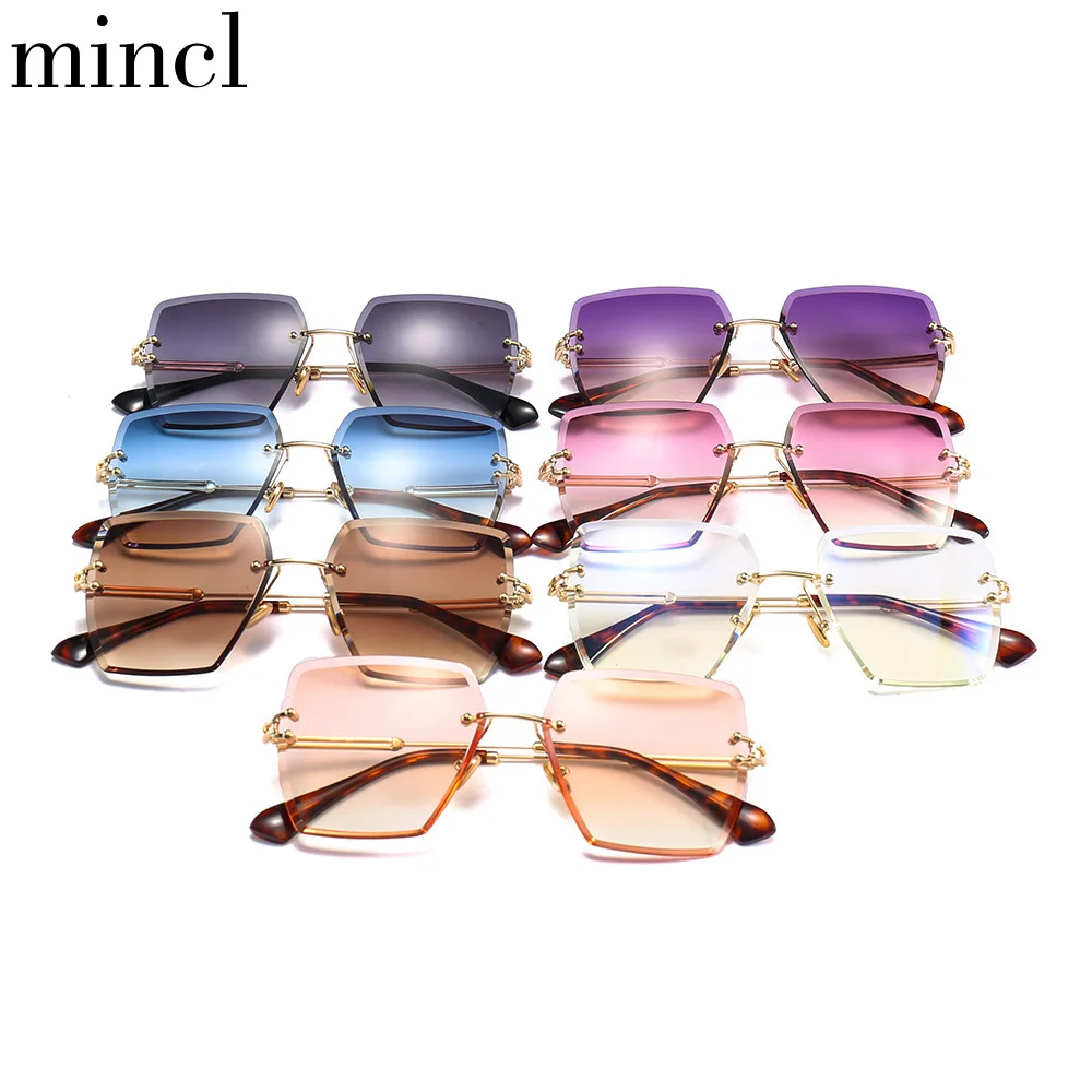 oversized ladies fashion sunglasses 2019 trendy brand designer yellow red pink green purple frameless big sunglasses UV400 NX
oversized ladies fashion sunglasses 2019 trendy brand designer yellow red pink green purple frameless big sunglasses UV400 NX