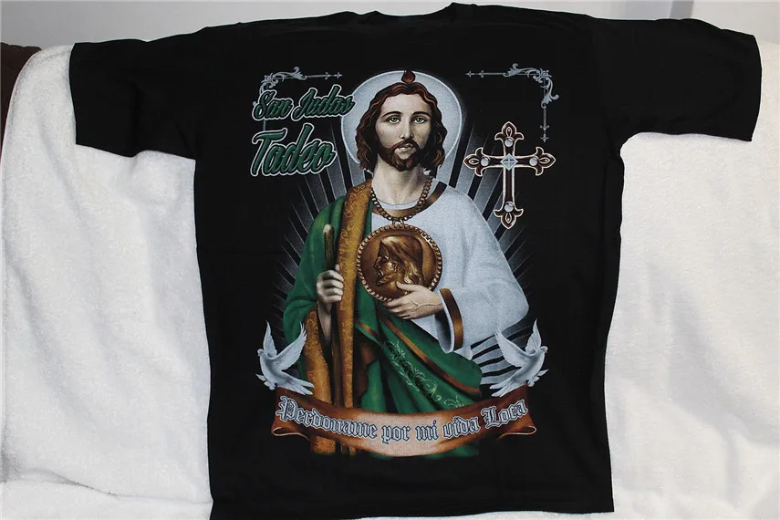 SAN JUDAS TADEO SAINT JUDE CROSS PERDONAME POR MI VIDA LOCA T-SHIRT SHIRT Free Shipping Light
SAN JUDAS TADEO SAINT JUDE CROSS PERDONAME POR MI VIDA LOCA T-SHIRT SHIRT Free Shipping Light