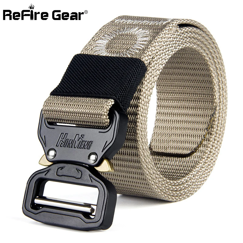 ReFire Gear Heavy Duty Army Military Belt Men SWAT Special Ops Combat Tactical Belts Molle Quick Release Nylon Waistband 3.8cm
ReFire Gear Heavy Duty Army Military Belt Men SWAT Special Ops Combat Tactical Belts Molle Quick Release Nylon Waistband 3.8cm