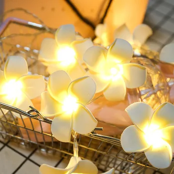 Plumeria LED String Lights Simulation Frangipane Hanging Garden Festivals Party Decoration TB Sale
Plumeria LED String Lights Simulation Frangipane Hanging Garden Festivals Party Decoration TB Sale