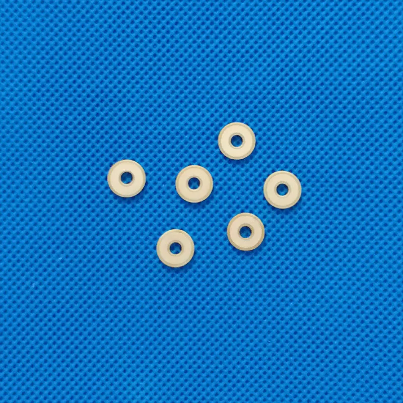 Piezoelectric Ring 9*3*0.48mm-PZT5 Piezo Ceramic Ultrasonic Reception Transducer PZT Receiving Sensor Crystal Burst Transmission
Piezoelectric Ring 9*3*0.48mm-PZT5 Piezo Ceramic Ultrasonic Reception Transducer PZT Receiving Sensor Crystal Burst Transmission