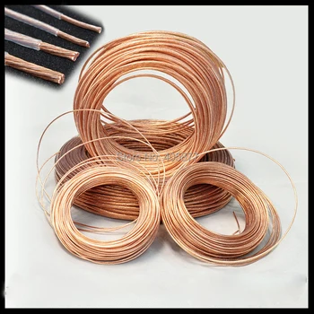 1meters 5meters 10meters 6.0mm2 49strands*0.37mm Telfon Shield High Purity OCC Copper wire for audio DIY Amplifier AWG09-AWG10
1meters 5meters 10meters 6.0mm2 49strands*0.37mm Telfon Shield High Purity OCC Copper wire for audio DIY Amplifier AWG09-AWG10