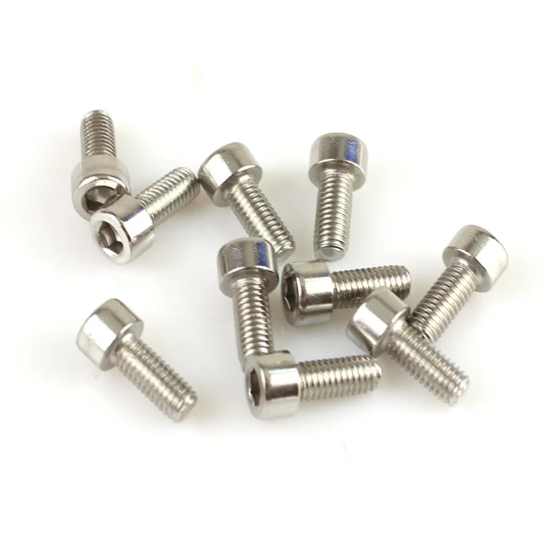 10 x Hexagon 5mm M5 x 12 mm Screws for MTB Mountain Bike Bicycle Bottle Cage Handlebar Screw Frame Fixed Stainless steel Screws
10 x Hexagon 5mm M5 x 12 mm Screws for MTB Mountain Bike Bicycle Bottle Cage Handlebar Screw Frame Fixed Stainless steel Screws