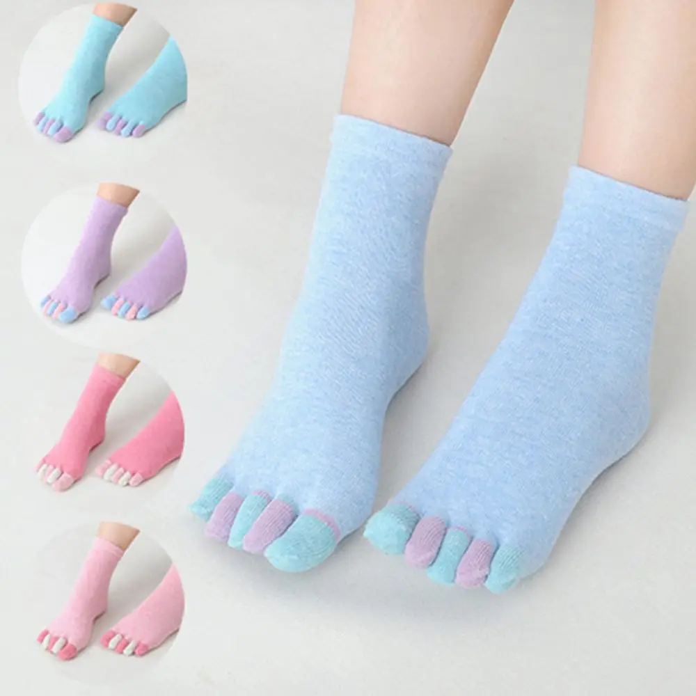 1 Pair Candy Color Lady Girls Women Five Toe fingers Socks Warm Cotton Candy Color
1 Pair Candy Color Lady Girls Women Five Toe fingers Socks Warm Cotton Candy Color