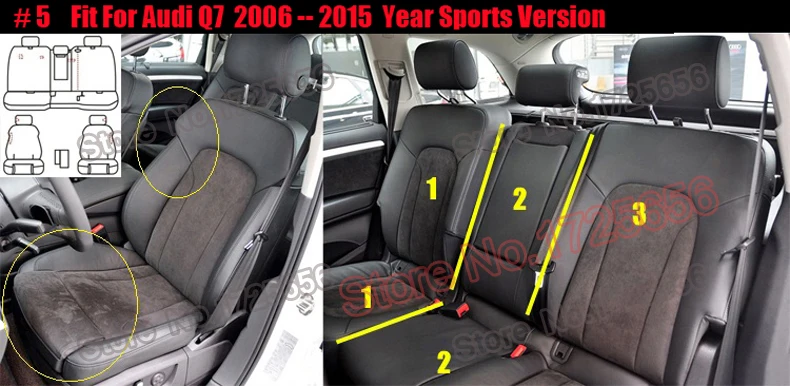 Car Seat Protector Car Interior Accessories Grey Tailored