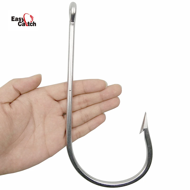 7731 Extra Strong Stainless Steel Fishing HooksFishing Hook shark Large Strong Thick Big Game Fish Tuna Fishhook Size 18/0
7731 Extra Strong Stainless Steel Fishing HooksFishing Hook shark Large Strong Thick Big Game Fish Tuna Fishhook Size 18/0