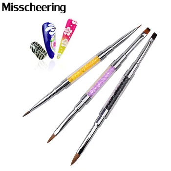 New 1pcs Professional Acrylic UV Gel Crystal Rhinestone Flat Painting Drawing Lines Brush Pen DIY Salon Nail Tools
New 1pcs Professional Acrylic UV Gel Crystal Rhinestone Flat Painting Drawing Lines Brush Pen DIY Salon Nail Tools