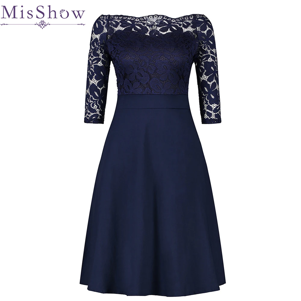 Cheap Navy Blue Cocktail Dresses Elegant Short Little Black Dress Lace Off shoulder Formal Dresses Short Sleeve Satin Prom Gown
Cheap Navy Blue Cocktail Dresses Elegant Short Little Black Dress Lace Off shoulder Formal Dresses Short Sleeve Satin Prom Gown
