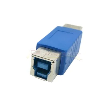 1pcs/5Gbps supper speed USB 3.0 B type female to B female socket adapter extender coupler Blue color
1pcs/5Gbps supper speed USB 3.0 B type female to B female socket adapter extender coupler Blue color