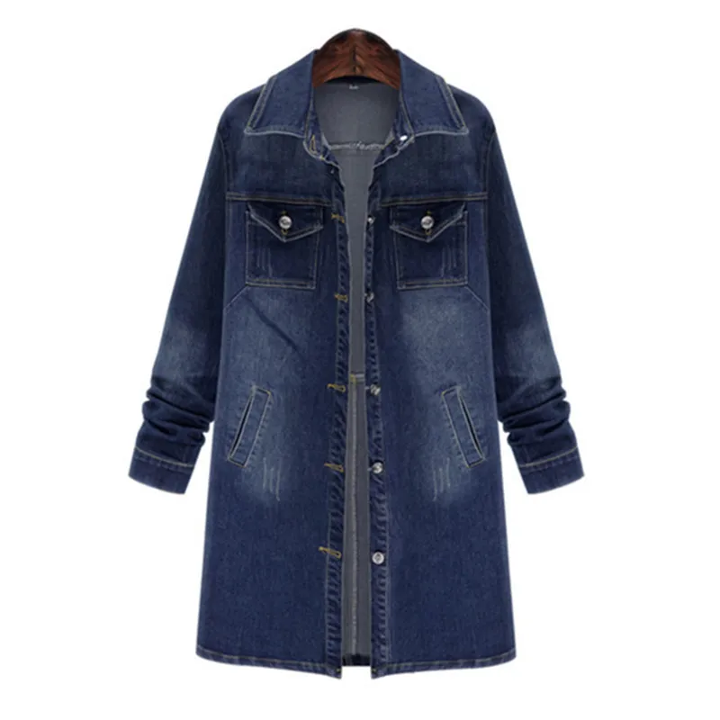 Women Long Denim Jacket Coat Long Loose Holes Women Jean Jackets Outerwear Spring Autumn Fashion Jackets Plus Size 5XL Clothing
Women Long Denim Jacket Coat Long Loose Holes Women Jean Jackets Outerwear Spring Autumn Fashion Jackets Plus Size 5XL Clothing