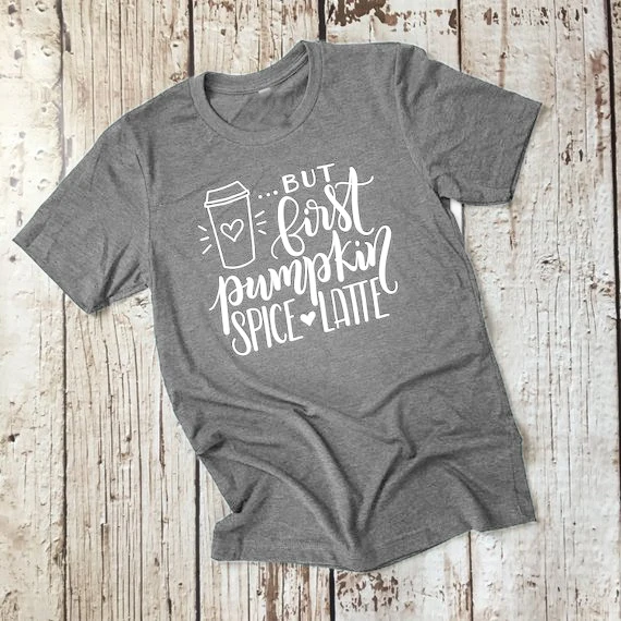 but first pumpkin spice latte T-Shirt Tumblr Girl Love Coffee Heart Tee Pumpkin Everything Fall Tops Party Gift Outfits
but first pumpkin spice latte T-Shirt Tumblr Girl Love Coffee Heart Tee Pumpkin Everything Fall Tops Party Gift Outfits