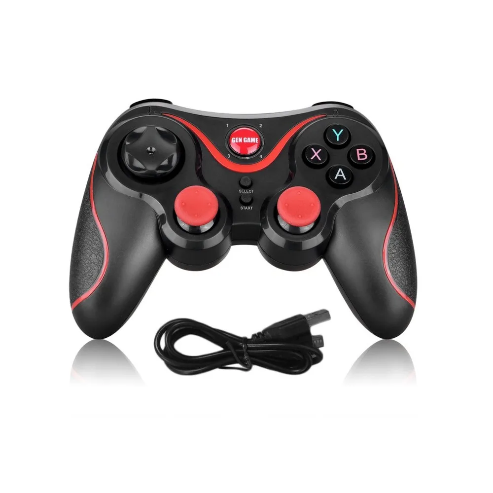 Bluetooth Remote Control Gamepad 2.4GHz Wireless Joystick Joypad Gaming Controller For Tablet PC For Android For iOS Phone
Bluetooth Remote Control Gamepad 2.4GHz Wireless Joystick Joypad Gaming Controller For Tablet PC For Android For iOS Phone
