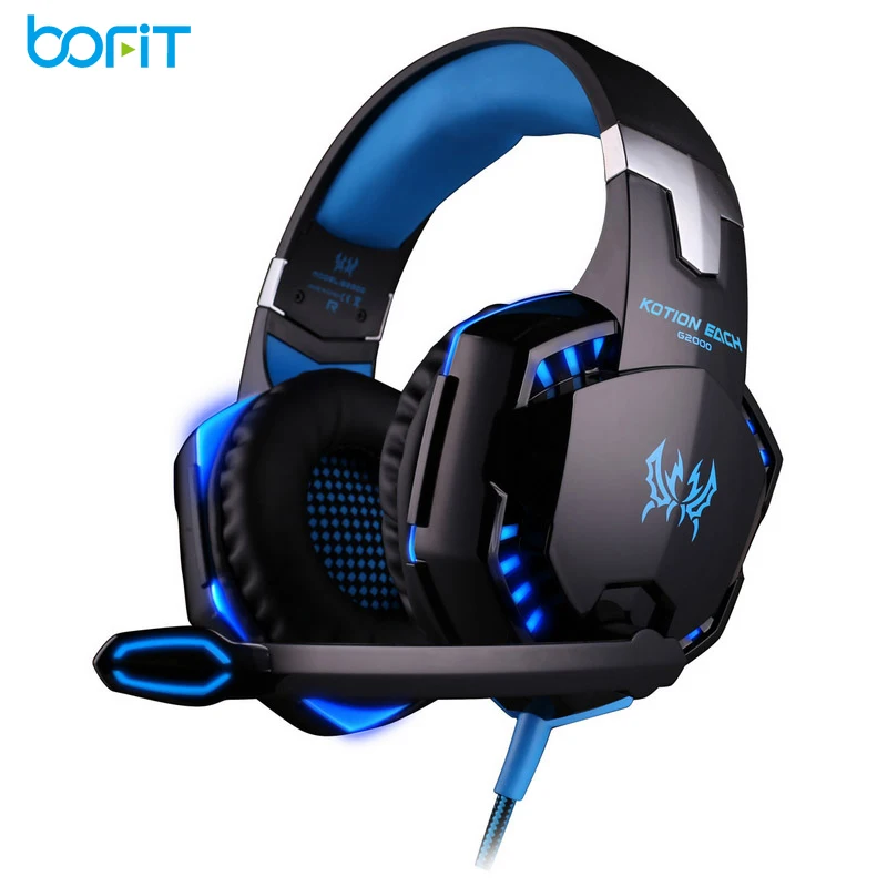 BOFIT 3.5mm Over-ear Game Gaming Headphone Headset Earphone Headband with Mic Stereo Bass LED Light for PC Game Music Headset BOFIT 3.5mm Over-ear Game Gaming Headphone Headset Earphone Headband with Mic Stereo Bass LED Light for PC Game Music Headset<br><br>Aliexpress