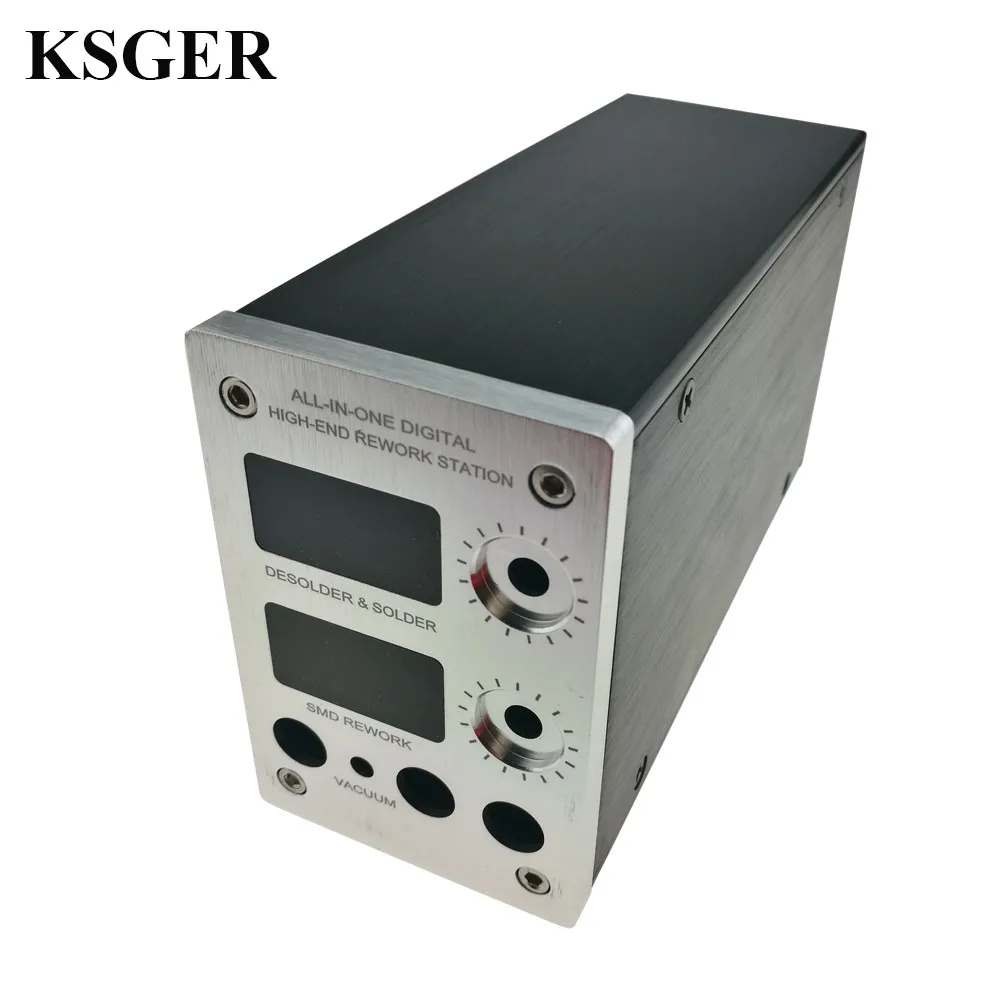 KSGER T12 Soldering Station Welding Case STM32 OLED Controller Solder Iron Tips 2 in 1 Hot Air Gun 72 800W DIY Electric Power
KSGER T12 Soldering Station Welding Case STM32 OLED Controller Solder Iron Tips 2 in 1 Hot Air Gun 72 800W DIY Electric Power