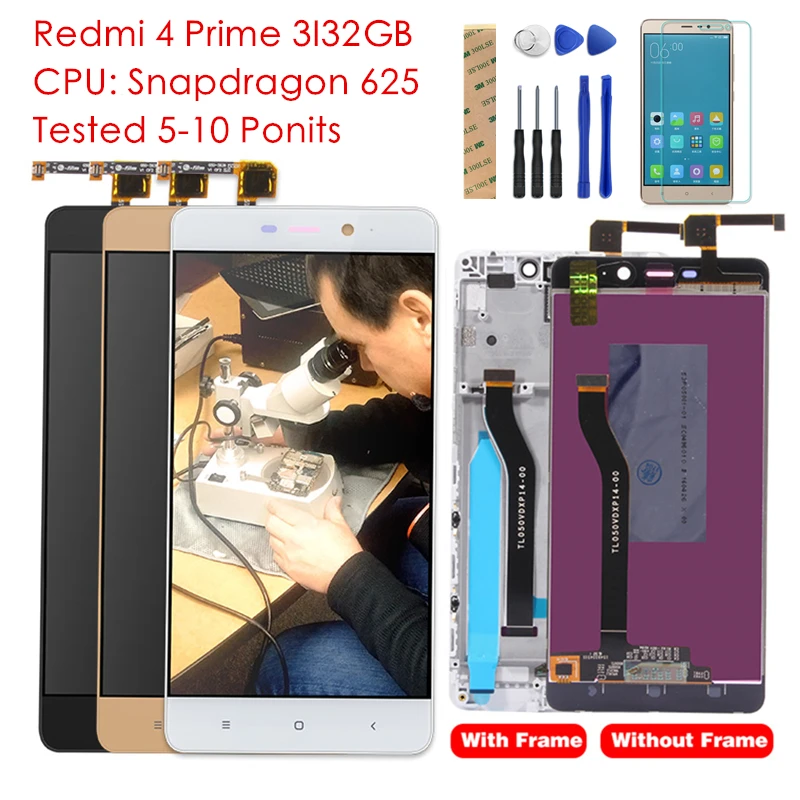 Tested Grade for Xiaomi Redmi 4 Pro Prime LCD Display Digitizer Touch Screen Assembly Frame TouchScreen Panel Replacement Parts
Tested Grade for Xiaomi Redmi 4 Pro Prime LCD Display Digitizer Touch Screen Assembly Frame TouchScreen Panel Replacement Parts