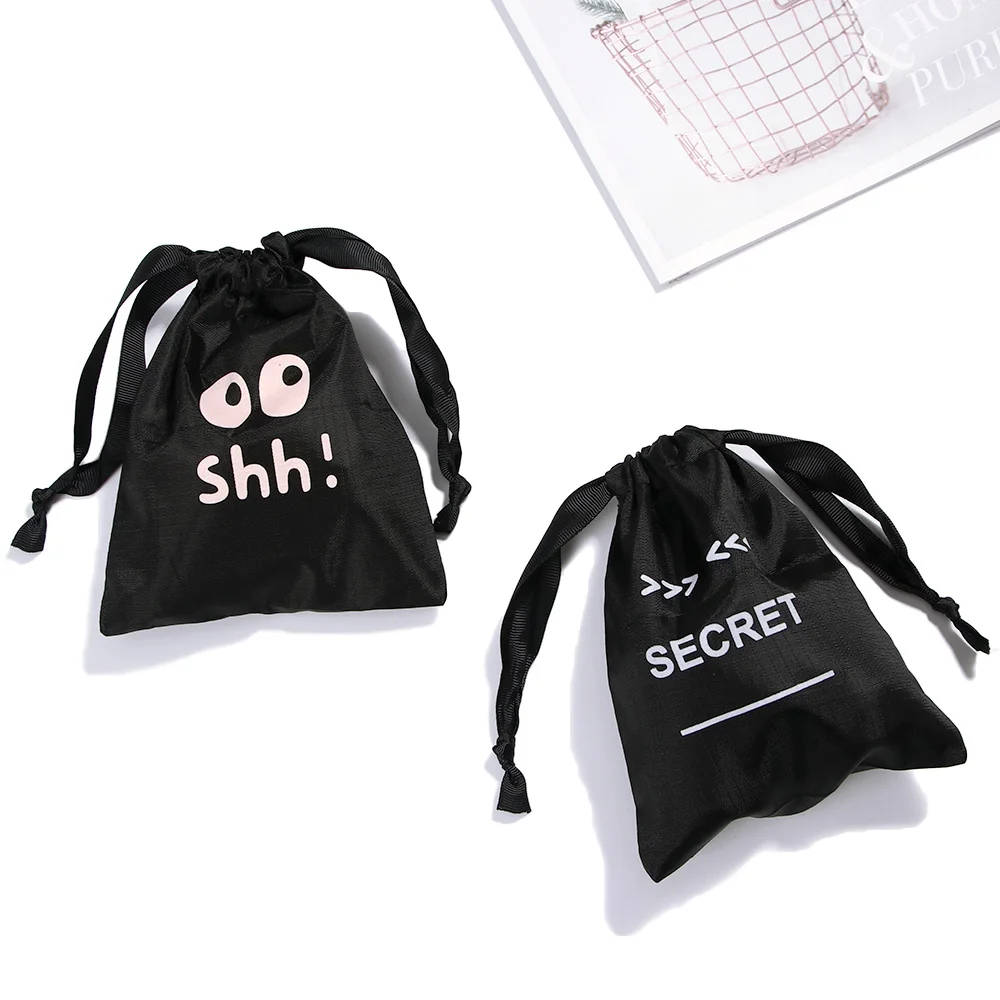 Cute Nylon Sanitary Napkin Bag Portable Drawstring Black Storage Bag Cosmetic Makeup Case Jewelry Pouch Organizer
Cute Nylon Sanitary Napkin Bag Portable Drawstring Black Storage Bag Cosmetic Makeup Case Jewelry Pouch Organizer