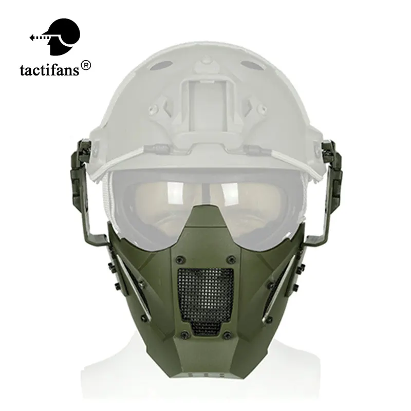 Iron Samurai Tactical Mesh Mask For Fast Helmet Cover Collocation Half Face Module Mask For Airsoft Militar Accessories
Iron Samurai Tactical Mesh Mask For Fast Helmet Cover Collocation Half Face Module Mask For Airsoft Militar Accessories