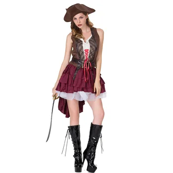 Holloween Costumes For Women 2019 Female Party Pirates Costume For Cosplay Adult Clothing Carnival Fancy Dress Anime Cosplay Top
Holloween Costumes For Women 2019 Female Party Pirates Costume For Cosplay Adult Clothing Carnival Fancy Dress Anime Cosplay Top