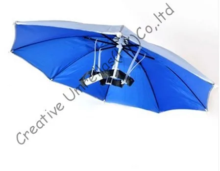 Hat fishing umbrellas,UV protecting,ajustable sizes and round ribs,65cm diameter outdoor product,windproof
Hat fishing umbrellas,UV protecting,ajustable sizes and round ribs,65cm diameter outdoor product,windproof