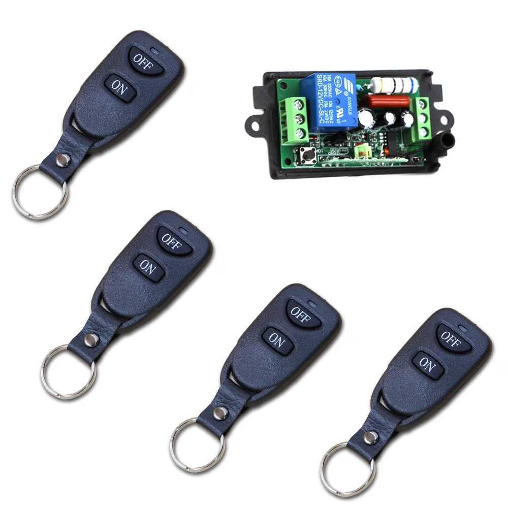 Best Price AC 220V 110V 1CH Wireless Remote Control Switch System Receiver & 2 Keys Transmitter 315mhz/433mhz New
Best Price AC 220V 110V 1CH Wireless Remote Control Switch System Receiver & 2 Keys Transmitter 315mhz/433mhz New